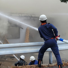 消防団員みかん